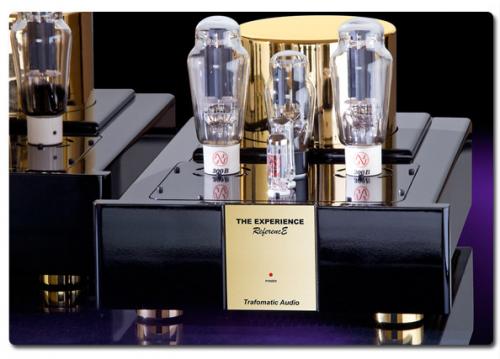 Ламповый усилитель Trafomatic Audio Reference 300B mono (black gloss/gold finish)