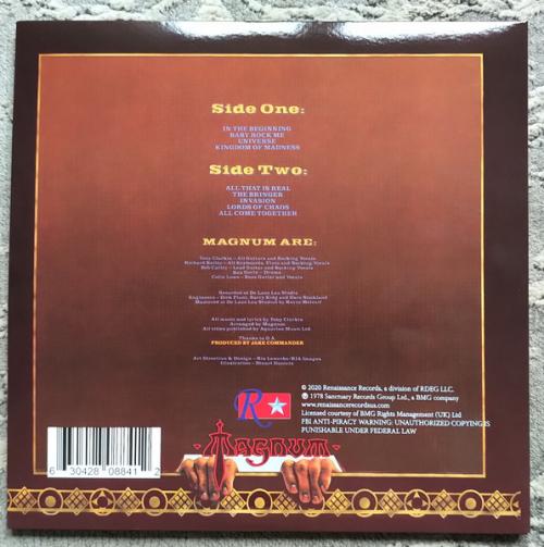 Виниловая пластинка Magnum - Kingdom Of Madness (Black Vinyl LP)