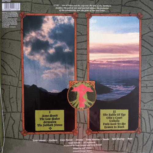 Виниловая пластинка Black Sabbath - Tyr (Ultra Clear Vinyl LP, Limited Edition)