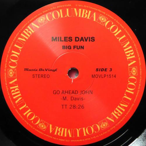 Виниловая пластинка Miles Davis - Big Fun (Black Vinyl 2LP)