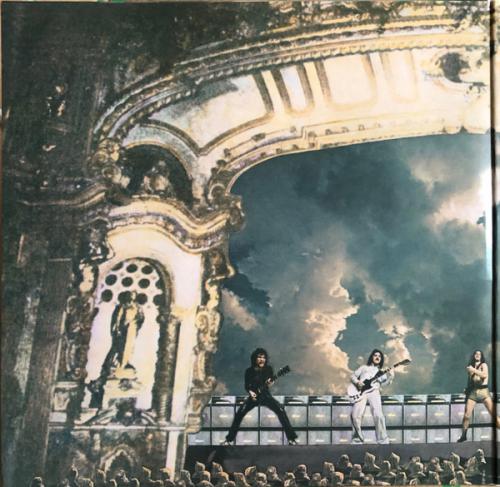 Виниловая пластинка Blue Öyster Cult – On Your Feet Or On Your Knees (Silver & Black Marbled Vinyl 2LP)