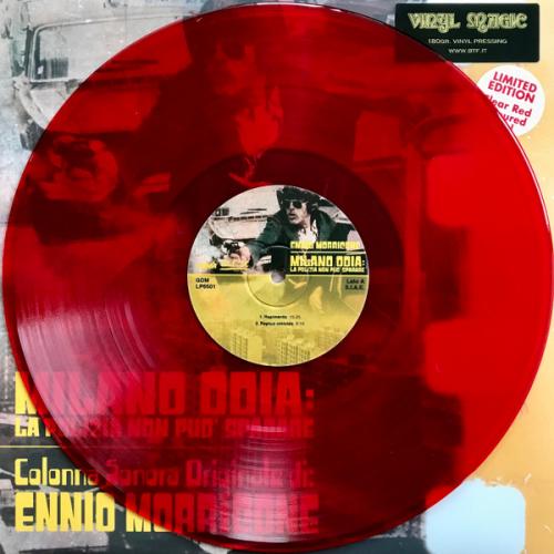Виниловая пластинка Саундтрек - Milano Odia: La Polizia Non Puo Sparare (Ennio Morricone) (Coloured Vinyl LP)