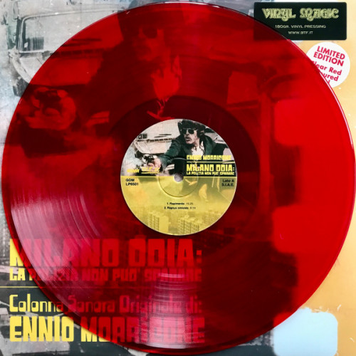 Виниловая пластинка Саундтрек - Milano Odia: La Polizia Non Puo Sparare (Ennio Morricone) (Coloured Vinyl LP)