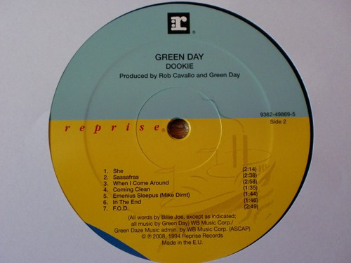 Виниловая пластинка Green Day DOOKIE (180 Gram)