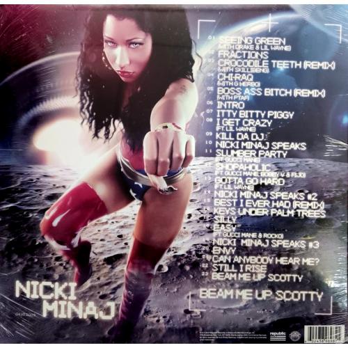 Виниловая пластинка Nicki Minaj - Beam Me Up Scotty (Black Vinyl 2LP)