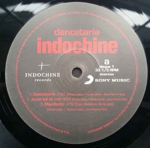 Виниловая пластинка Indochine, Dancetaria (180 Gram/Remastered)
