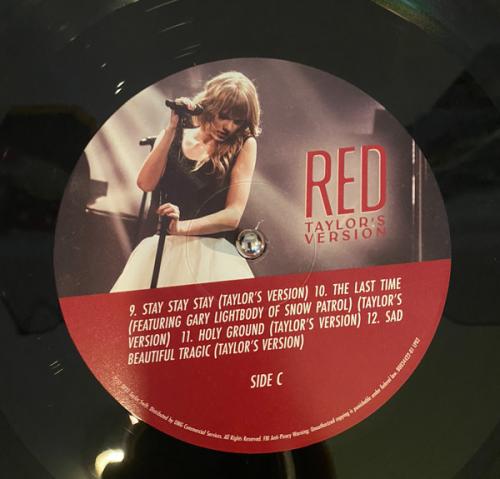 Виниловая пластинка Taylor Swift - Red (Taylor's Version) (Black Vinyl 4LP)