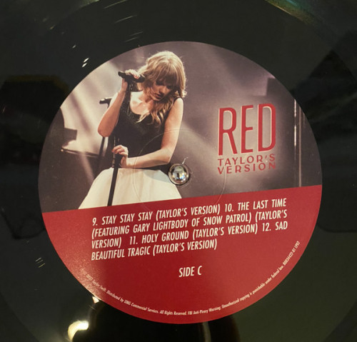 Виниловая пластинка Taylor Swift - Red (Taylor's Version) (Black Vinyl 4LP)