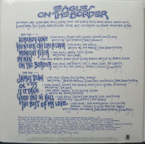 Виниловая пластинка Eagles ON THE BORDER (180 Gram)