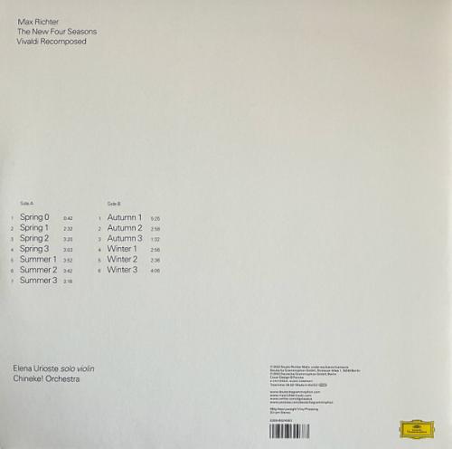 Виниловая пластинка RICHTER MAX / ELENA URIO - New Four Seasons - Vivaldi Recomposed (Винил)