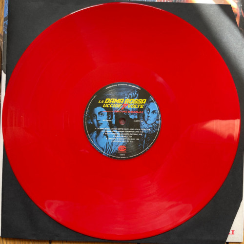 Виниловая пластинка Саундтрек - La Dama Rossa Uccide Sette Volte (Bruno Nicolai) (Coloured Vinyl 2LP)