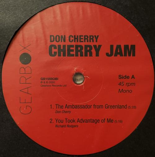 Виниловая пластинка Don Cherry - Cherry Jam EP (Black Vinyl LP)