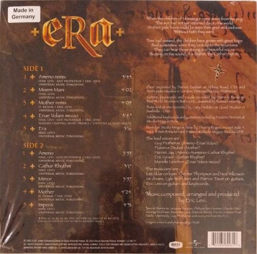 Виниловая пластинка Era - Era I  (Gold Limited Vinyl LP)