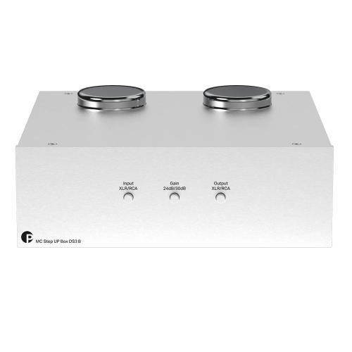 Повышающий MC-трансформатор Pro-Ject MC Step Up Box DS3 B Silver