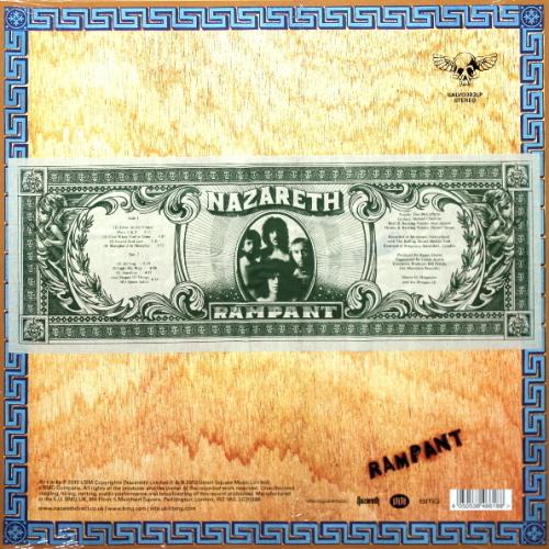 Виниловая пластинка Nazareth - Rampant (coloured) (Сoloured Vinyl LP)