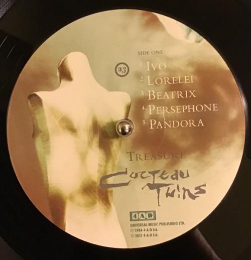 Виниловая пластинка Cocteau Twins - Treasure (Black Vinyl LP)