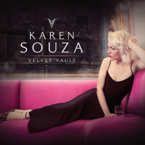 Виниловая пластинка Karen Souza - Velvet Vault (Transparent Vinyl LP)
