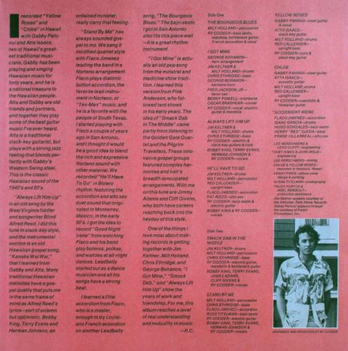 Виниловая пластинка Cooder Ry - Cooder Ry / Chicken Skin Music (LP)