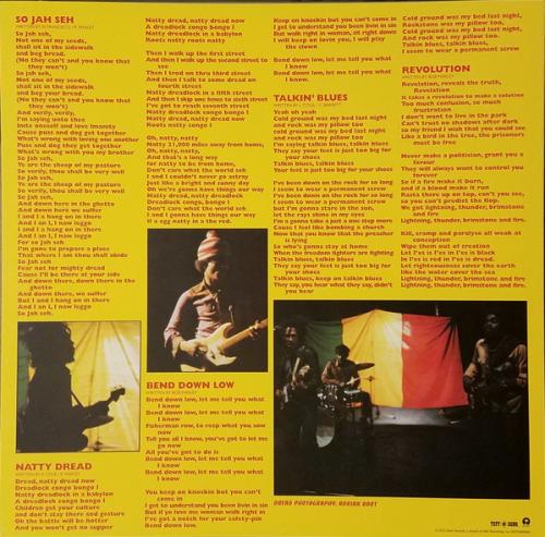 Виниловая пластинка Bob Marley & The Wailers, Natty Dread (2015 LP)