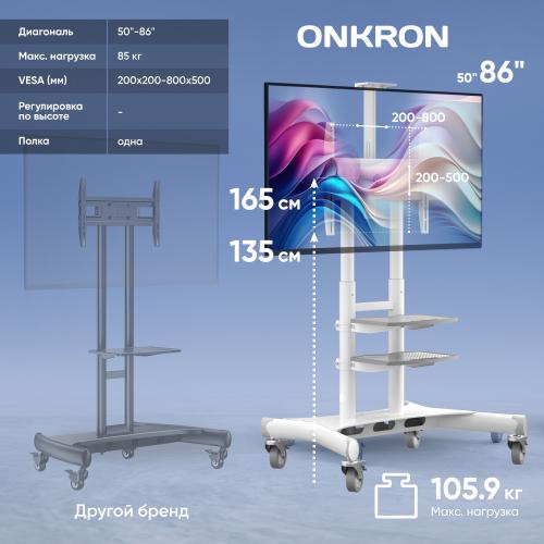 Мобильная стойка Onkron TS1881W