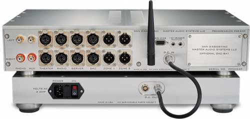 Предусилитель стерео Dan D’Agostino Progression Preamplifier Streaming DAC Module