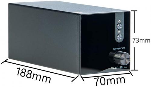 Стереоусилитель SMSL SA300 Black