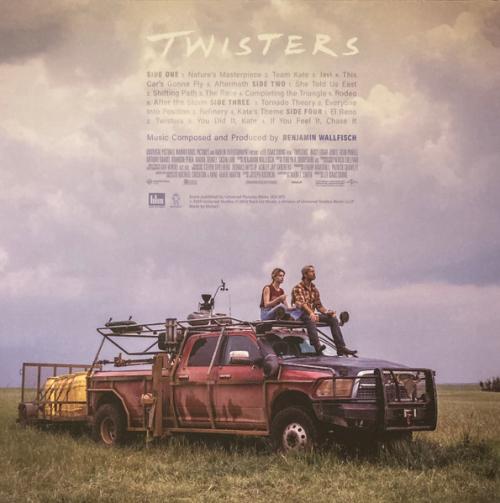 Виниловая пластинка OST - Twisters (Benjamin Wallfisch) (Clear With Black Smoke Vinyl 2LP)