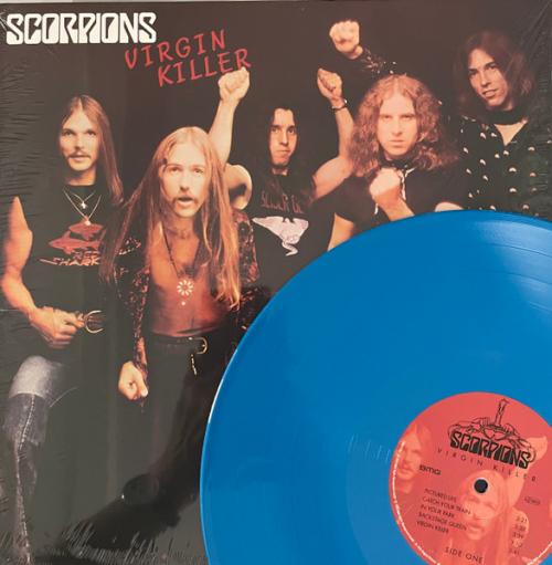 Виниловая пластинка Scorpions - Virgin Killer (180 Gram Sky Blue Vinyl LP)