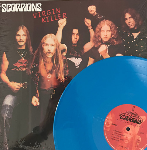 Виниловая пластинка Scorpions - Virgin Killer (180 Gram Sky Blue Vinyl LP)