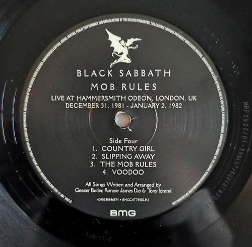 Виниловая пластинка Black Sabbath - Mob Rules (Black Vinyl 2LP)