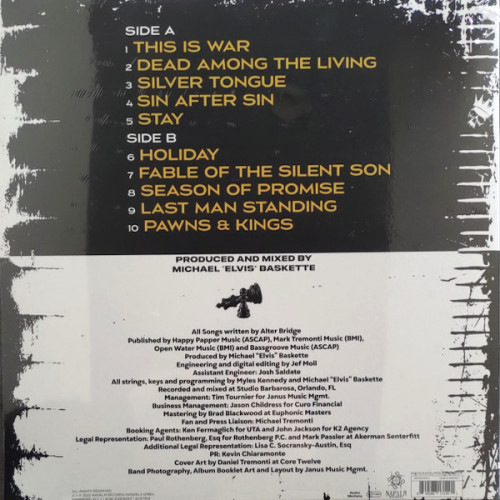Виниловая пластинка Alter Bridge - Pawns & Kings (Black Vinyl LP)