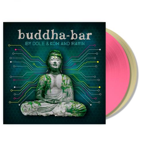 Виниловая пластинка Buddha Bar - By Dole & Kom And Ravin (Pink and Yellow Vinyl 2LP)