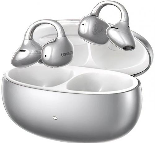Наушники UGREEN WS218 (85911) ClipBuds Pro ANC Silver