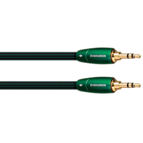 Кабель межблочный аудио AudioQuest Evergreen 3.5M-3.5M, 1.0m