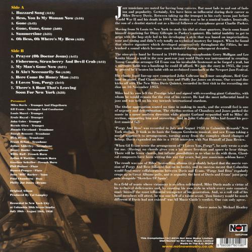 Виниловая пластинка Miles Davis PORGY & BESS (180 Gram/Remastered/W233)