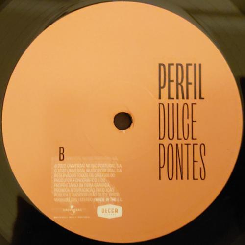 Виниловая пластинка Dulce Pontes - Perfil (Black Vinyl LP)