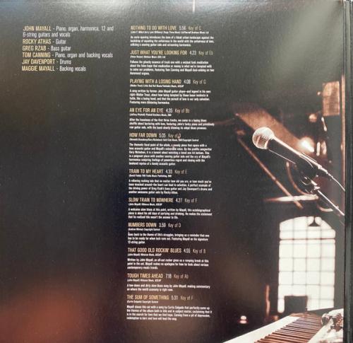 Виниловая пластинка John Mayall - Tough (Limited Edition 180 Gram Clear Vinyl 2LP)