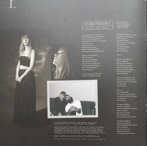 Виниловая пластинка Taylor Swift - The Tortured Poets Department  (alternative artwork) (Limited Charcoal Vinyl 2LP, Bonus Track 'Black Dog')