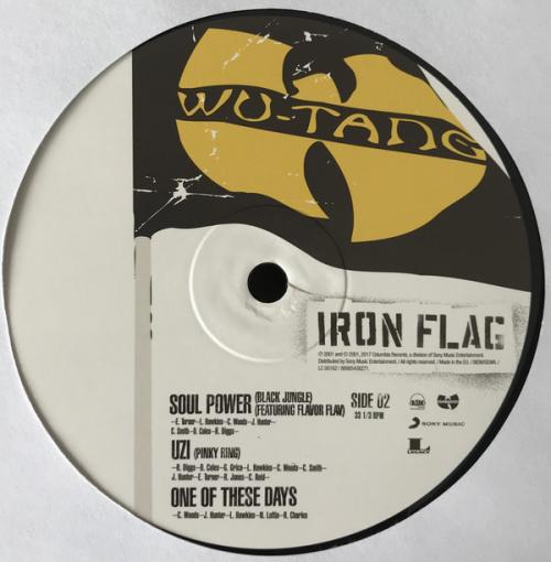 Виниловая пластинка Wu-Tang Clan IRON FLAG