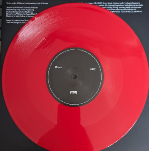 Виниловая пластинка Doves - Cally/ Lean Into The Wind (V10) (10" Red Vinyl LP)