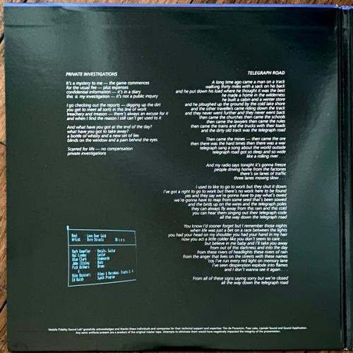 Виниловая пластинка Dire Straits - Love Over Gold (Special Edition 180 Gram Black Vinyl 2LP)