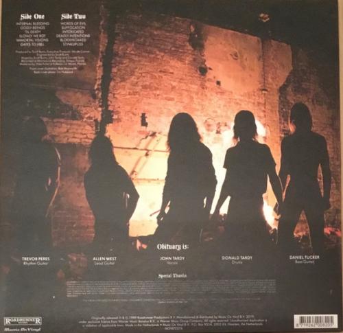 Виниловая пластинка Obituary - Slowly We Rot (Black Vinyl LP)