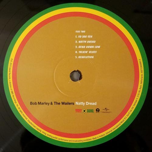 Виниловая пластинка Bob Marley & The Wailers, Natty Dread (2015 LP)