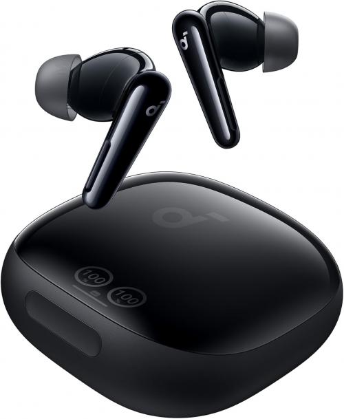 Наушники Soundcore Liberty 4 Pro Glossy Black