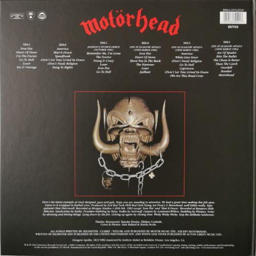 Виниловая пластинка Motorhead - Iron Fist - deluxe (Limited Edition, Black Vinyl 3LP)