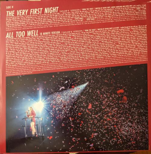 Виниловая пластинка Taylor Swift - Red (Taylor's Version) (Black Vinyl 4LP)