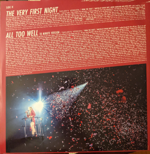 Виниловая пластинка Taylor Swift - Red (Taylor's Version) (Black Vinyl 4LP)