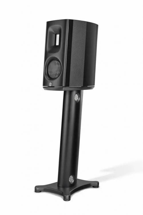 Полочная акустика Borresen C1 Black (стойки в комплекте)