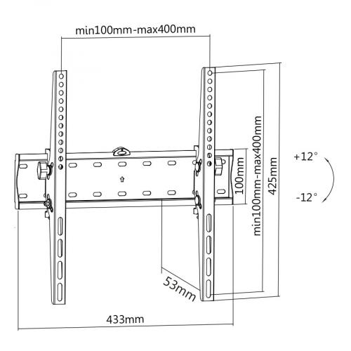 Кронштейн для телевизора Benatek PLASMA-4B