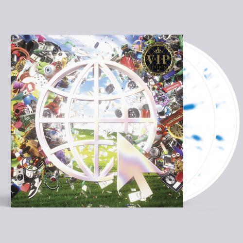 Виниловая пластинка Сream Soda - Internet Friends (VIP Edition, Mixed Blue+White Vinyl 2LP)